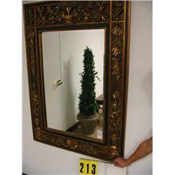 32 x 48 mirror with ornate frame