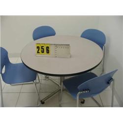 break room tabe and 4 chairs