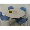 Image 1 : break room tabe and 4 chairs