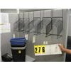 Image 1 : hanging file racks and trash cans