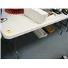 Image 1 : group of 3 plastic folding tables