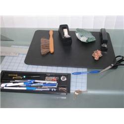 T-square, triangle, grid map, mixed off