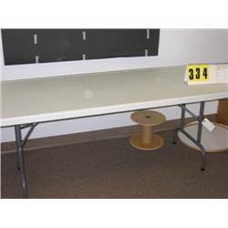 plastic folding table 