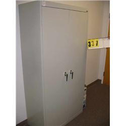 metal storage cabinet