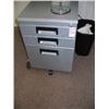 Image 1 : small metal 3 drawer filing cabinet