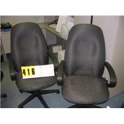 group of 2 tall back executive office c