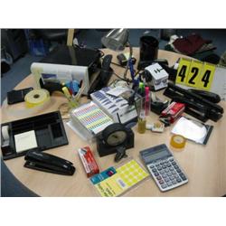 mixed office supplies
