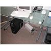 Image 1 : glass top desk