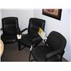Image 1 : 3 waiting room chairs