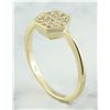 Image 4 : 0.22 CTW 14K Yellow Gold Diamond Ring