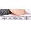 Image 4 : 1.50 CTW Natural Diamond 14K Solid White Gold Bracelet
