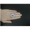 Image 5 : 9.00 CTW Tanzanite 18K White Gold Diamond Ring