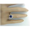 Image 5 : 1.55 CTW Tanzanite 18K Yellow Gold Diamond Ring