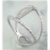 Image 4 : 0.10 CTW 18K White Gold Diamond Ring