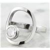 Image 2 : 0.50 CTW Diamond 18K White Gold Ring