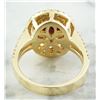 Image 4 : 2.77 CTW Ruby 14K Yellow Gold Diamond Ring