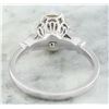 Image 4 : 1.45 CTW Morganite 18K White Gold Diamond Ring