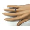 Image 4 : 1.00 CTW Natural Tanzanite Ring In 18K Yellow Gold