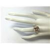 Image 4 : 3.75 CTW Natural Morganite And Diamond Ring 14K Solid Yellow Gold