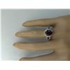Image 5 : 2.30 CTW Ruby 18K White Gold Diamond Ring