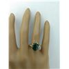 Image 5 : 3.64 CTW Emerald 18K Yellow Gold Diamond Ring