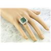 Image 5 : 9.05 CTW Emerald 18K White Gold Diamond Ring