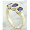 Image 3 : 2.30 CTW Tanzanite 14K Yellow Gold Ring