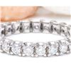 Image 1 : 1.20 CTW Natural Diamond 18K Solid White Gold Ring