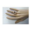 Image 4 : 8.65 CTW Natural Morganite And Diamond Ring In 14k Solid Yellow Gold