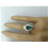 Image 5 : 2.60 CTW Emerald 14K Yellow Gold Diamond Ring