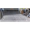 Image 1 : Metal Rail Interlocking Partition Divider Barricade