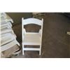 Image 2 : Approx. Qty 47 White NuFurn Gladiator Resin Folding Chairs