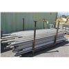 Image 2 : Rack Round Misc Lengths Tent Poles w/ Some Fittings