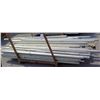 Image 1 : Rack Round Misc Lengths Tent Poles w/ Some Fittings
