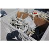 Image 2 : Bin Metal Tent Frame Corners & Connector Fittings, Ropes, etc