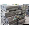 Image 8 : Qty 9+ Black Featherlite Exhibits Black Floor Blocks, Peninsula Counter, etc