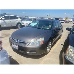 2007 HONDA ACCORD EX