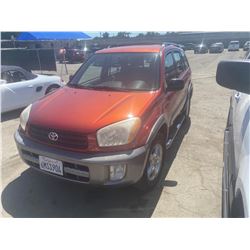 2002 TOYOTA RAV4 BASE /L