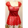 Image 1 : RED LACE WOMENS SLEEPWEAR