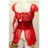 Image 2 : RED LACE WOMENS SLEEPWEAR
