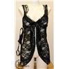 Image 1 : BLACK LACE WOMENS ADULT SLEEPWEAR