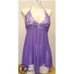 SHEER PURPLE WOMENS ADULT SLEEPWEAR