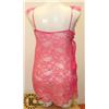Image 2 : PINK LACE WOMENS ADULT SLEEPWEAR