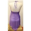 Image 2 : PURPLE SHEER WOMENS ADULT SLEEPWEAR