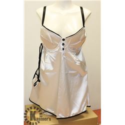 WHITE WOMENS ADULT SLEEPWEAR