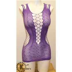 PURPLE WOMENS ADULT NIGHT DRESS