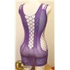 Image 2 : PURPLE WOMENS ADULT NIGHT DRESS