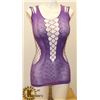 Image 1 : PURPLE WOMENS ADULT NIGHT DRESS