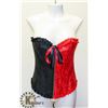 Image 1 : BLACK AND RED CORSET