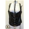 Image 1 : BLACK WITH FRONT STRAPS CORSET